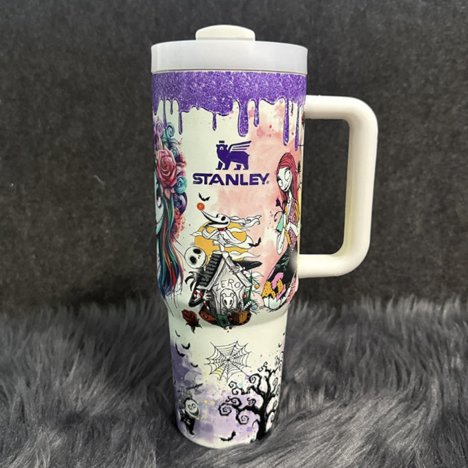 Vaso de 40 oz de Sally x Jack Skellington