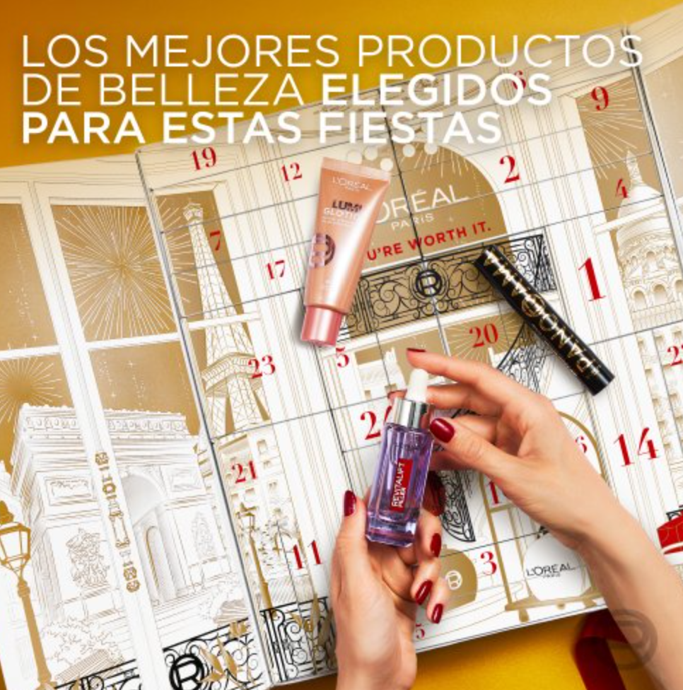 Calendario de Adviento Loreal Paris - Edición Limitada