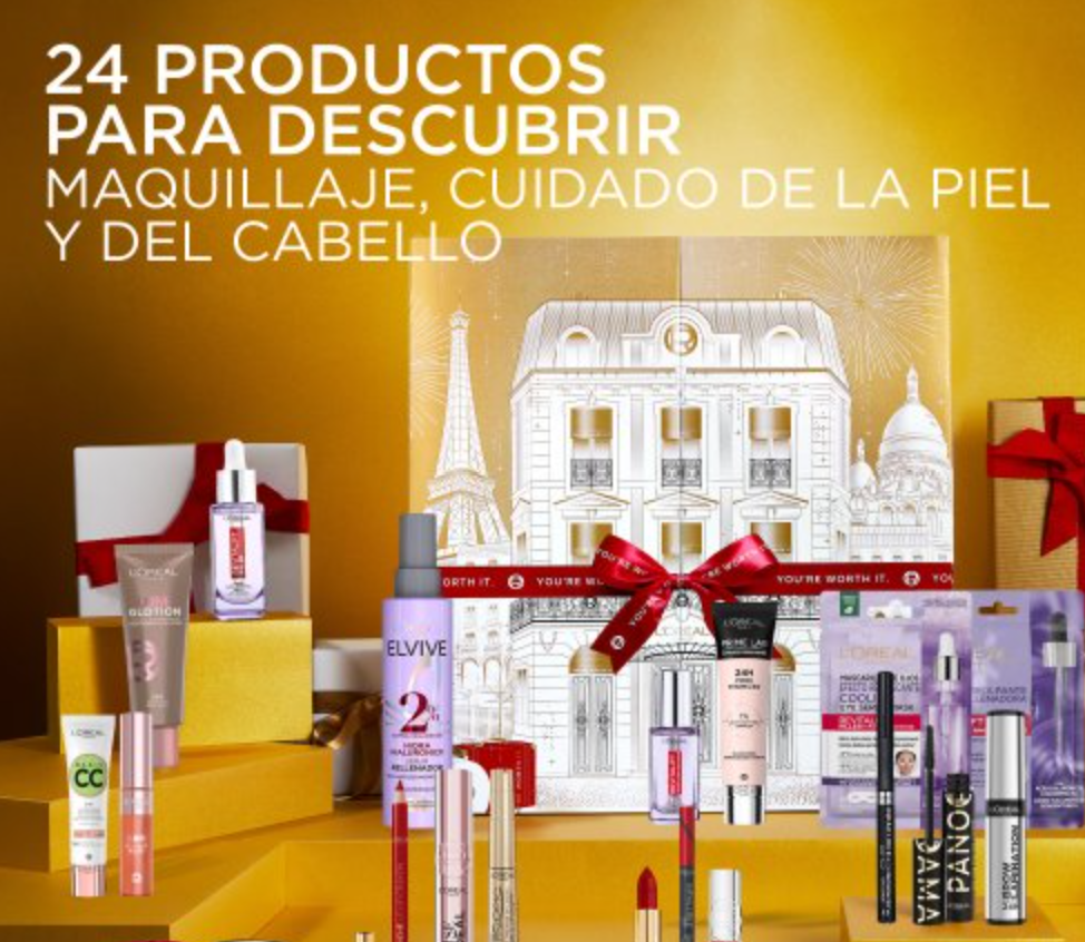Calendario de Adviento Loreal Paris - Edición Limitada