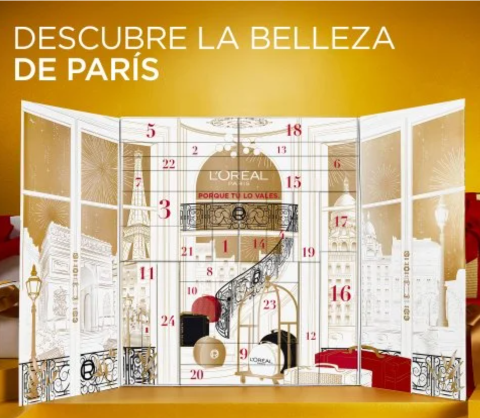 Calendario de Adviento Loreal Paris - Edición Limitada